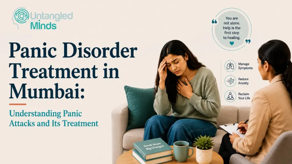 Panic Disorder Treatment in Mumbai: Understanding Panic Attacks vs Anxiety